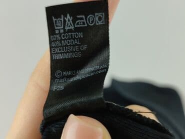 czarne t shirty damskie w serek: The Limited, T-shirt damski, rozmiar S — 5