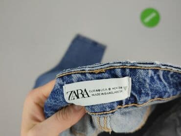 jeansy z asymetrycznym zapieciem: Zara, Jeansy damskie, rozmiar M w lalafo.pl — 4 jeansy z asymetrycznym zapieciem: Zara, Jeansy damskie, rozmiar M — 4
