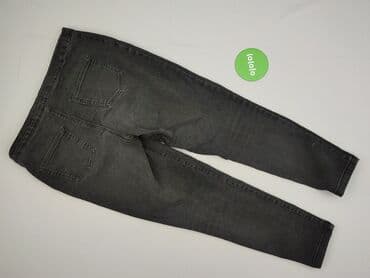 szare szerokie jeansy: Beloved, Jeansy damskie, rozmiar L — 3