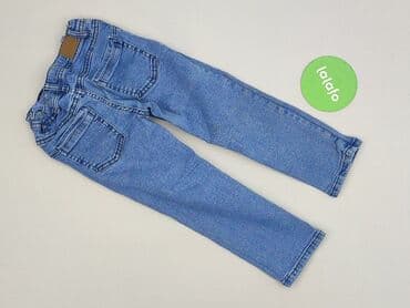 sinsay jeansy denim: Spodnie jeansowe, Sinsay, 3-4 lat, 104, stan - Idealny — 3