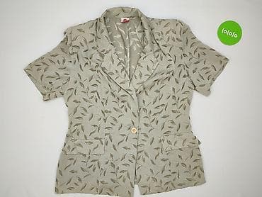 beige color: WE Fashion, Marynarka damska, rozmiar 2XL — 2