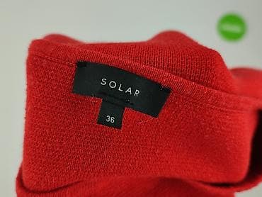 czerwony sweter hm: Solar, Sweter damski, rozmiar S — 4