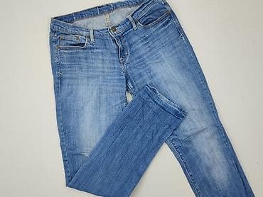 rurki jasne: Denim, Jeansy damskie, rozmiar M — 1