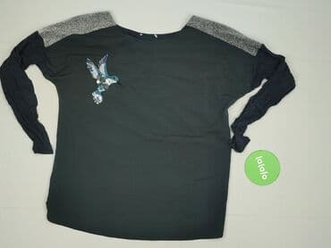 shein sukienka z piórami: Bluzka damska, 3XL — 2