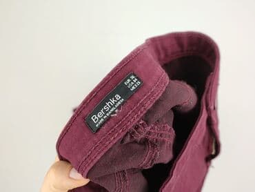 spodnie dwukolorowe bershka: Bershka, Spodnie materiałowe damskie, rozmiar S — 4