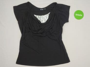 czarne bluzki z krótkim rękawem allegro: Esmara, Women's blouse, size 2XL (EU 44) — 2