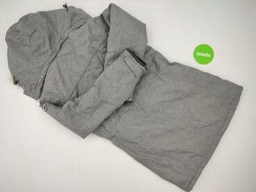 biała kurtka zimowa 4f: Parka damska, rozmiar L — 3