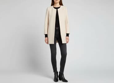 płaszcz jeansowy reserved: Camaïeu, Płaszcz damski, rozmiar S — 7