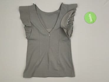 szara bluzka damska: Bluzka damska, rozmiar S — 3