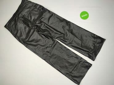 Women: Divided, Material trousers for women, size 2XL (EU 44) — 3