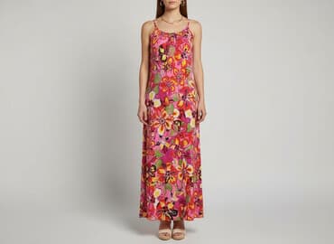 zwiewna sukienki na wesele maxi: BODY FLIRT, Sukienka damska, rozmiar S — 7