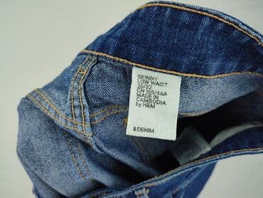jeansy niski stan damskie: H&M, Jeansy damskie, rozmiar S — 4