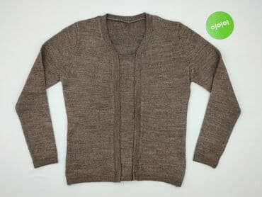 sweter z dekoltem v: Kardigan damski, rozmiar L — 2