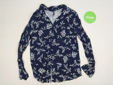 koszula niebieska hm: Koszula damska, rozmiar S — 2