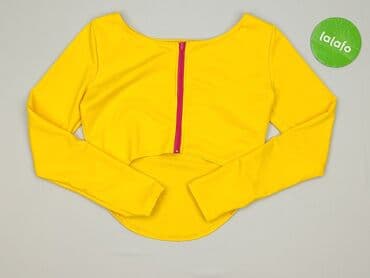 żółte bluzki z krótkim rękawem: Bluzka damska, rozmiar S — 3
