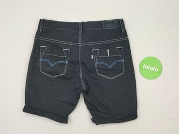 krótkie czarne skórzane spodenki: Szorty damskie, rozmiar M — 3