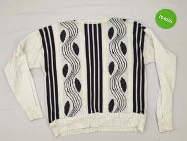 sweter z kwadratów: Sweter damski, rozmiar L — 3