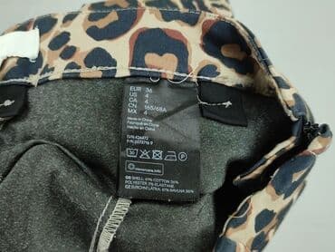 spodnie w krowie łaty zalando: H&M, Spodnie materiałowe damskie, S — 5