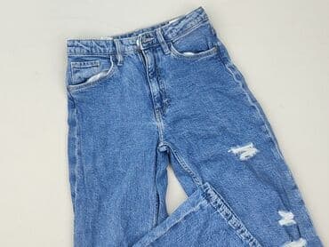 sukienko tunika: Spodnie jeansowe, H&M, 9 lat, 128/134, stan - Bardzo dobry — 1