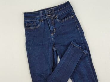 jeansy plus size wysoki stan: F&F, Jeansy damskie, rozmiar S — 1