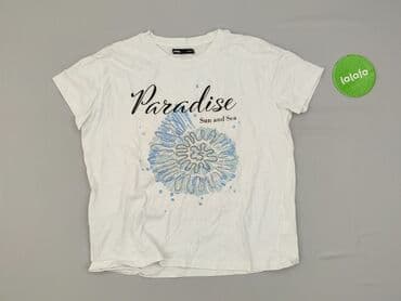 białe t shirty sinsay: Sinsay, T-shirt damski, rozmiar S — 3