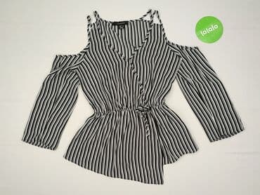 biała bluzka w czarne paski: Atmosphere, Women's blouse, size M — 3