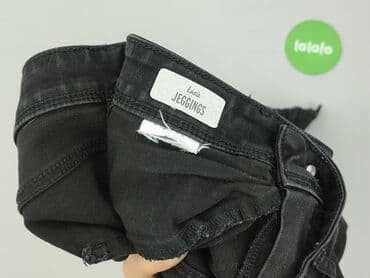 czarne spodnie jeansy: Orsay, Jeansy damskie, rozmiar S — 4