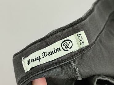 baggy grey jeans: Denim, Jeansy damskie, rozmiar L — 4