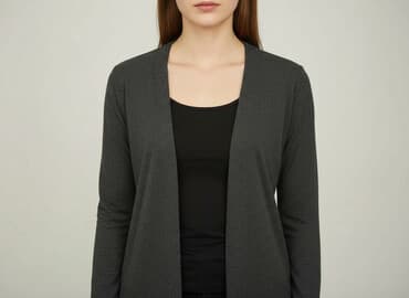 kurtki zimowe damskie c a: Kardigan damski, rozmiar S — 5