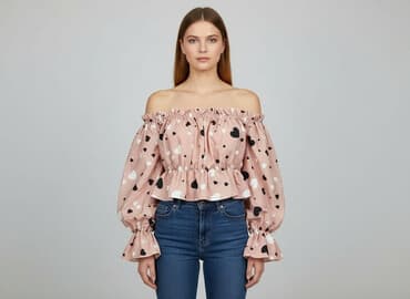 bluzka mała mi: Women's blouse, size M — 1