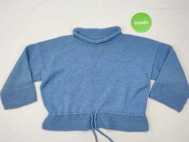 sweter w chmurki reserved: Sweter damski, rozmiar L — 2
