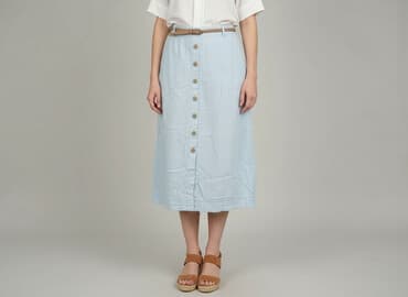 spódnice trapezowe z guzikami: Spódnica damska, rozmiar L — 1
