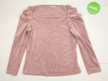 bluzki welurowa z krótkim rękawem: Bluzka damska, rozmiar S — 3