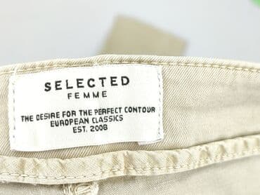 Women: Selected Femme, Material trousers for women, size M (EU 38) — 4