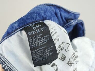 dżinsy ciążowe z dziurami: Denim, Jeansy damskie, rozmiar M — 6