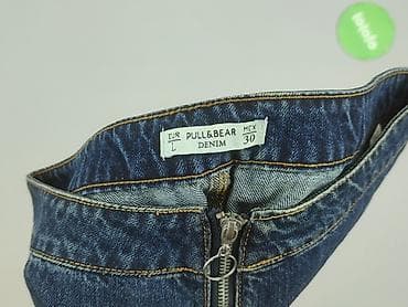 jeans mom fit pull and bear: PULL&BEAR, Spódnica damska, rozmiar L — 4