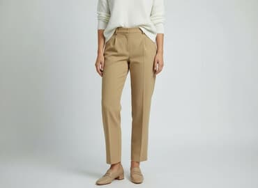 isabel marant buty na koturnie: Spodnie materiałowe damskie, rozmiar L — 6