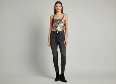 artystyczne sukienki: Sukienka damska, rozmiar L — 1