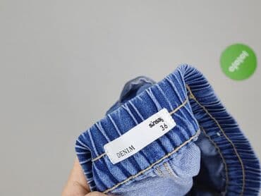 krótkie spodenki jeansowe plus size: Szorty damskie, rozmiar S — 4