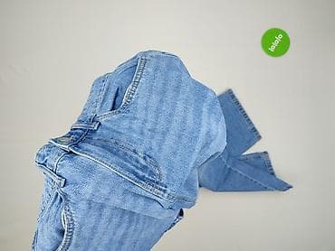 denim boot: Sinsay, Spodnie cargo damskie, rozmiar S — 5