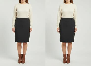 spódnica i sweter do pracy: F&F, Spódnica damska, rozmiar XL — 8