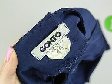 dzinsy 34: Gonto, Spodnie materiałowe damskie, rozmiar 3XL — 4