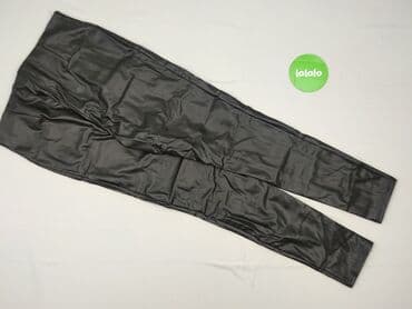 grube rajstopy h m: H&M, Leggings Eco-leather for women, size M — 4