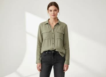 koszula puro lino: H&M L.O.G.G., Koszula damska, rozmiar M — 8