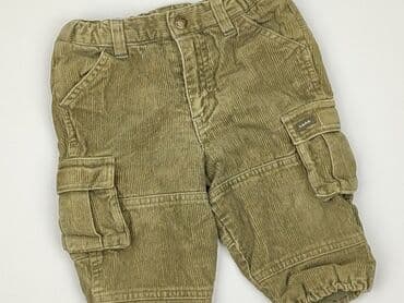 pajacyk niemowlęcy lidl: Denim pants, H&M, 6-9 months, condition - Good — 1