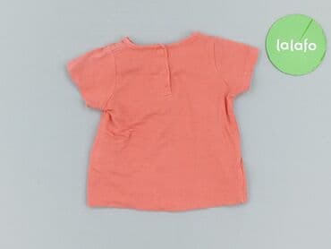 różowa koszulka niemiec: T-shirt, 3-6 months, condition - Good — 3