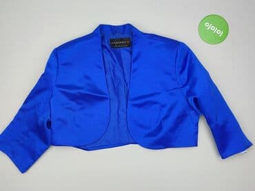 srebrne bolerko do sukienki: Narzutka damska, rozmiar M — 5