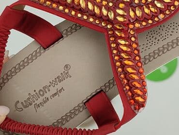 czerwone sandaly ccc: Sandały damskie, rozmiar 37 — 5