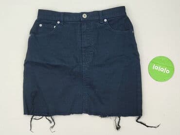spódniczka dżinsowe z wysokim stanem: Denim, Spódnica damska, rozmiar S — 2