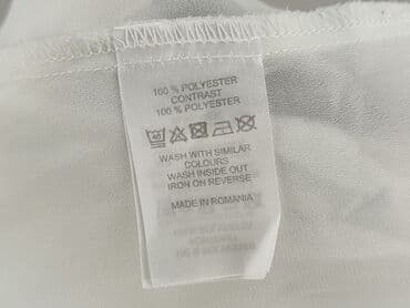 sweter z transparentnymi rękawami: Bluzka damska, rozmiar M — 5